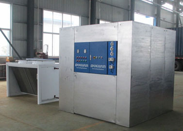 Large plate ice maker